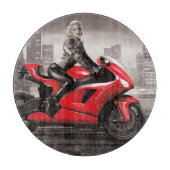 Planche À Découper La moto de Marilyn (Devant)