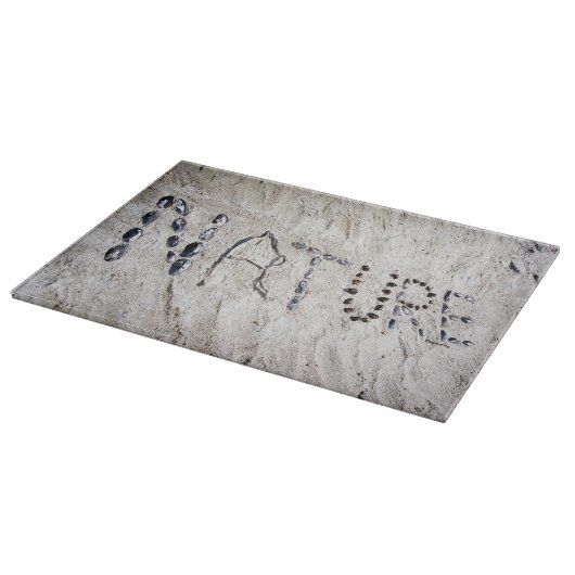 Planche À Découper La nature dans le sable (Coin)