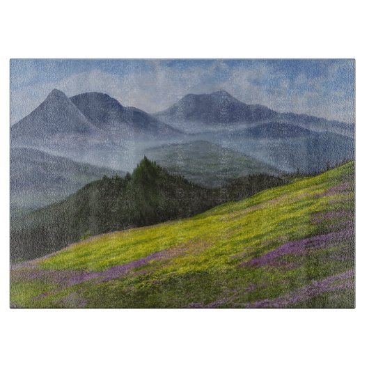 Planche À Découper "La Paix Dans La Vallée" (Devant)