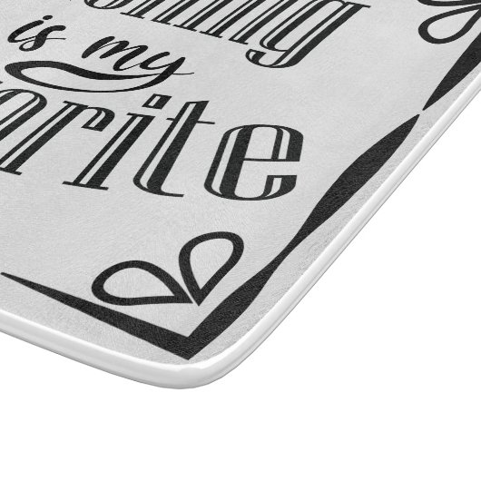 Planche À Découper La pêche est ma citation préférée (Coin)