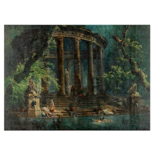 Planche À Découper La piscine by Hubert Robert (Devant)