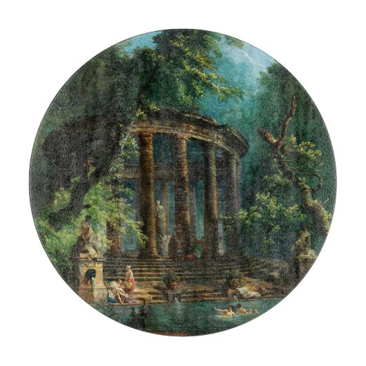 Planche À Découper La piscine by Hubert Robert (Devant)
