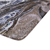 PLANCHE À DÉCOUPER LA PLAGE, ALGUES, EAU ET SABLE (Coin)