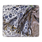 PLANCHE À DÉCOUPER LA PLAGE, ALGUES, EAU ET SABLE (Devant)