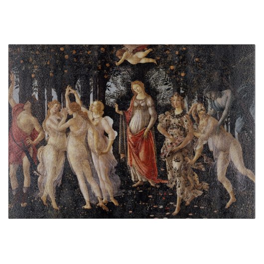 Planche À Découper La Primavera (printemps) par Sandro Botticelli (Devant)