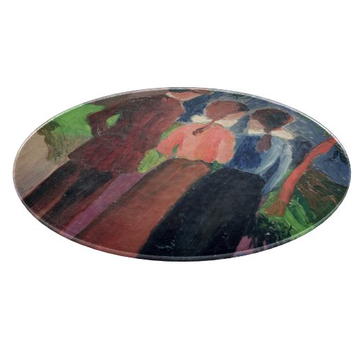 Planche À Découper La promenade, 1914 (Coin)