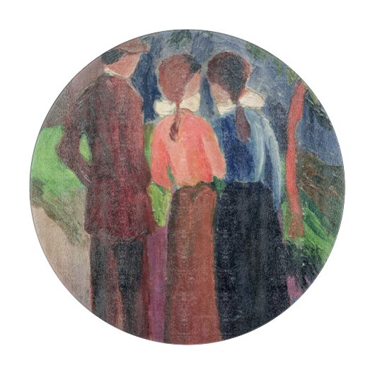 Planche À Découper La promenade, 1914 (Devant)
