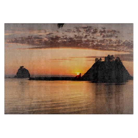 Planche À Découper La Push, Washington. Panorama (Devant)