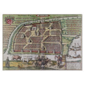 PLANCHE À DÉCOUPER LA RUSSIE : MOSCOU, 1591 (Devant)