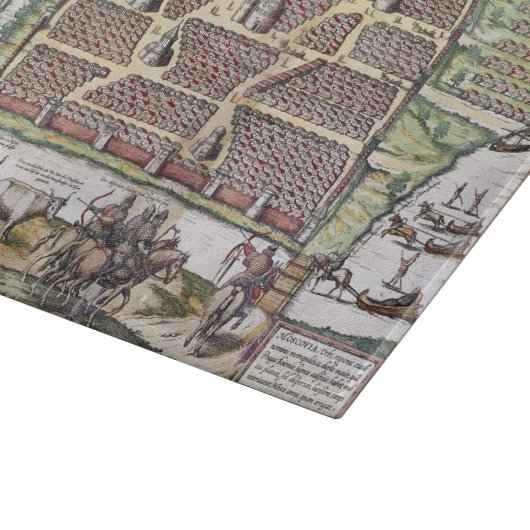 PLANCHE À DÉCOUPER LA RUSSIE : MOSCOU, 1591 (Coin)