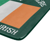 Planche À Découper La Saint-Patrick Drapeau Irlande Nom Personnalisé (Coin)