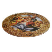 Planche À Découper La Sainte Famille par Michel-Ange Buonarroti (Coin)