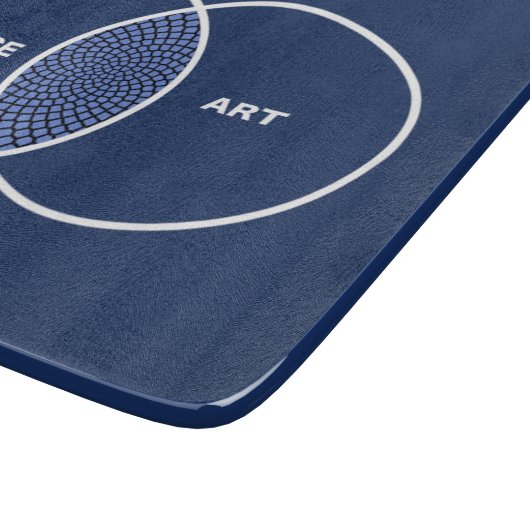 Planche À Découper La Science/diagramme Venn d'art (Coin)