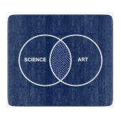 Planche À Découper La Science/diagramme Venn d'art (Devant)