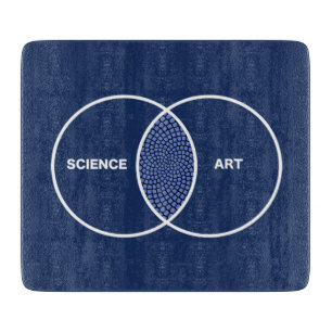 Planche À Découper La Science/diagramme Venn d'art