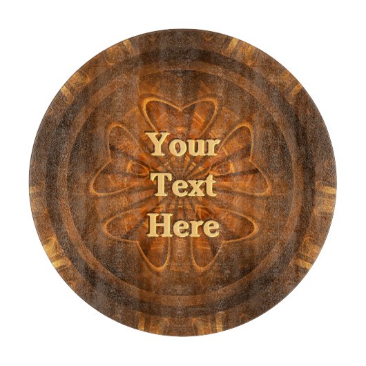 Planche À Découper La sculpture sur bois (Devant)