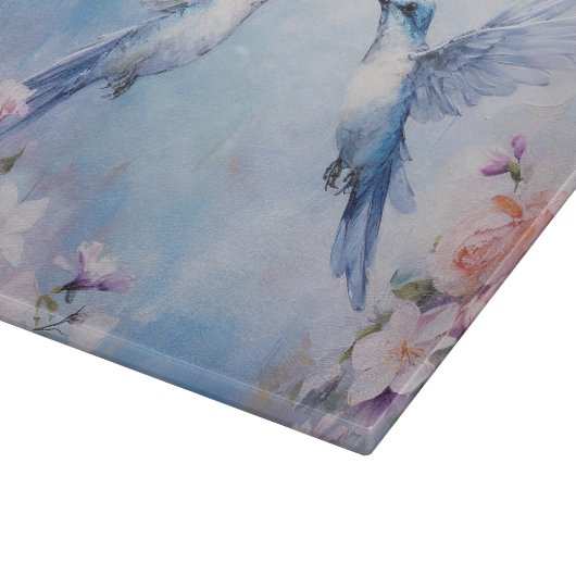 Planche À Découper La série de conception de colibris 10 (Coin)