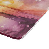 Planche À Découper La série de plage à l'aquarelle Design 3 (Coin)