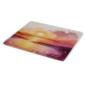 Planche À Découper La série de plage à l'aquarelle Design 3 (Coin)