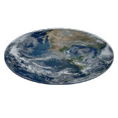 Planche À Découper La terre de planète de l'espace (Coin)