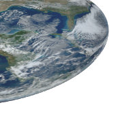 Planche À Découper La terre de planète de l'espace (Coin)