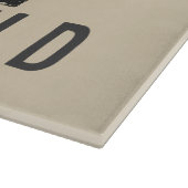 Planche À Découper La typographie de Stay Wild Buffalo (Coin)