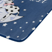 Planche À Découper La vache au-dessus de la lune (Coin)