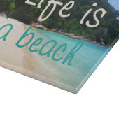 Planche À Découper La vie est une plage (Coin)