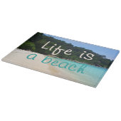 Planche À Découper La vie est une plage (Coin)