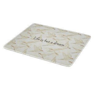 Planche À Découper La vie romantique n'est qu'un rêve d'oiseaux