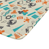 Planche À Découper Laboratoire de chimie Science Amour Proton Électro (Coin)
