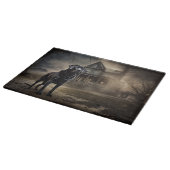Planche À Découper Labrador noir Halloween Épouvantable (Coin)