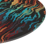 Planche À Découper L'abstrait incendie (Coin)