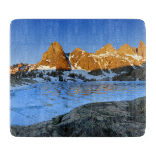 Planche À Découper Lac de Minaret gelé Sunrise - Sierra Nevada