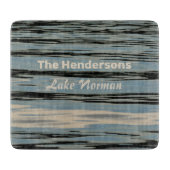 Planche À Découper Lac Eau Photographie Lac Cabine (Devant)