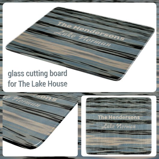 Planche À Découper Lac Eau Photographie Lac Cabine