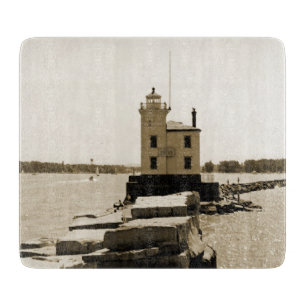 Planche À Découper Lac Erie Lighthouse