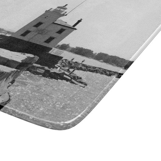 Planche À Découper Lac Erie Lighthouse (Coin)
