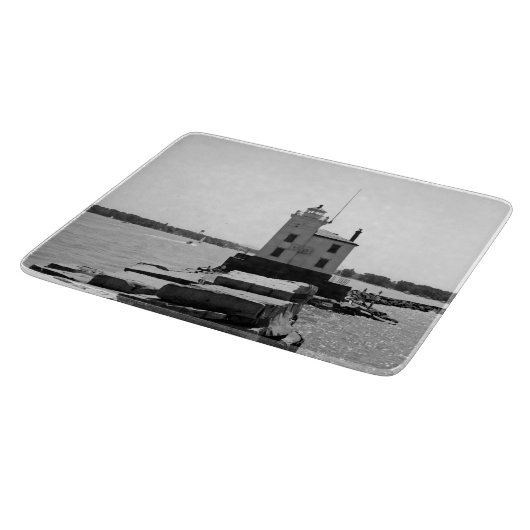 Planche À Découper Lac Erie Lighthouse (Coin)