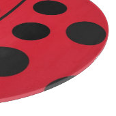 Planche À Découper Lady Bug Red et Black Design (Coin)
