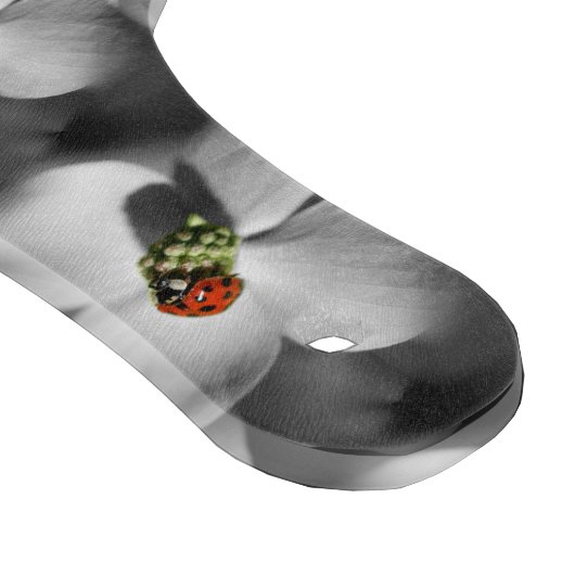 Planche À Découper Ladybug Sur Dogwood Flower Motif Nature (Coin)