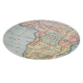 PLANCHE À DÉCOUPER L'AFRIQUE : CARTE, 1894 (Coin)