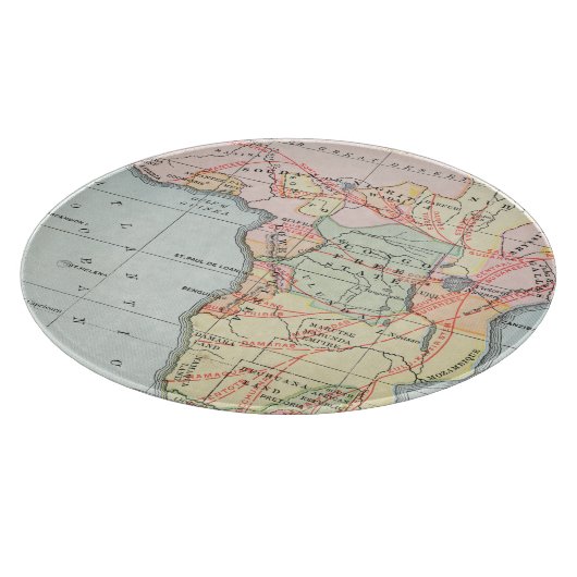 PLANCHE À DÉCOUPER L'AFRIQUE : CARTE, 1894 (Coin)