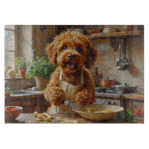 Planche À Découper Lagotto Romagnolo en cuisine