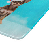 Planche À Découper Laisser neiger Noël Chihuahua Chig porter le Casqu (Coin)