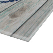 Planche À Découper Lake Life & Preserver Bois Bleu (Coin)