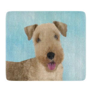 Planche À Découper Lakeland Terrier Peinture - Cute Original Chien Ar