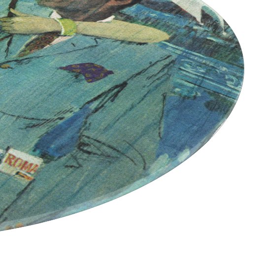 Planche À Découper L'amour arrive à Miss Lucas (Coin)