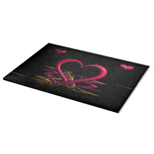 Planche À Découper L'amour dans l'obscurité