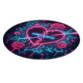 Planche À Découper L'amour de la Saint Valentin fait mal au coeur de  (Coin)